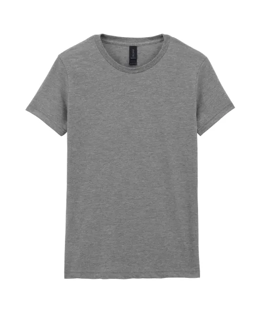 GI6400L - Softstyle® Fitted Ladies' T-shirt RS Sport Grey