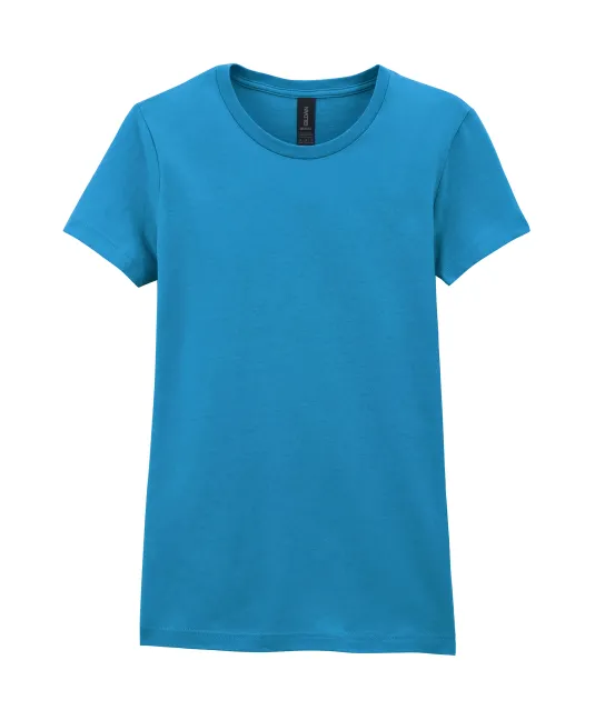GI6400L - Softstyle® Fitted Ladies' T-shirt Antique Sapphire