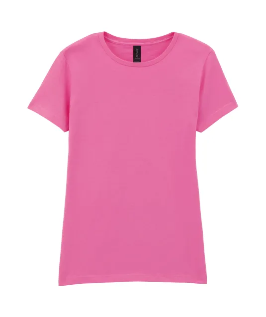 GI6400L - Softstyle® Fitted Ladies' T-shirt Azalea