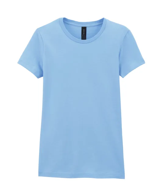 GI6400L - Softstyle® Fitted Ladies' T-shirt Light Blue