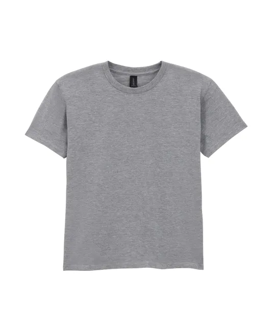 GI6400B - Softstyle Euro Fit Youth T-shirt RS Sport Grey