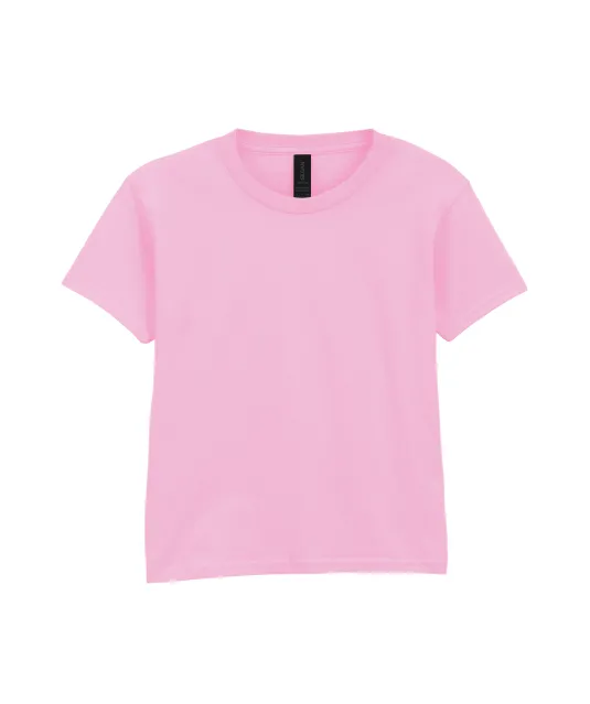 GI6400B - Softstyle Euro Fit Youth T-shirt Light Pink