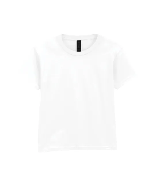 GI6400B - Softstyle Euro Fit Youth T-shirt White