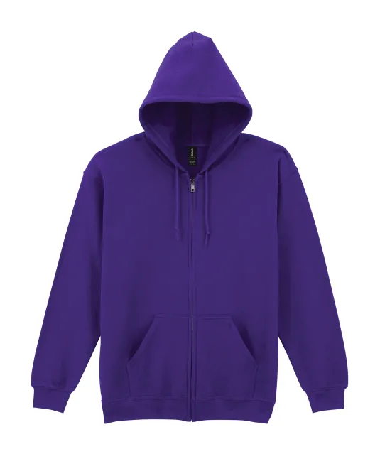 GI18600 - Heavy Blend™Adult Full Zip Hooded Sweatshirt Purple