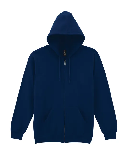 GI18600 - Heavy Blend™Adult Full Zip Hooded Sweatshirt Navy