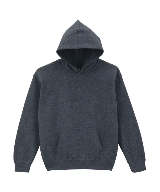 GI18500B - Heavy Blend™ Classic Fit Kinder sweater met capuchon Dark Heather