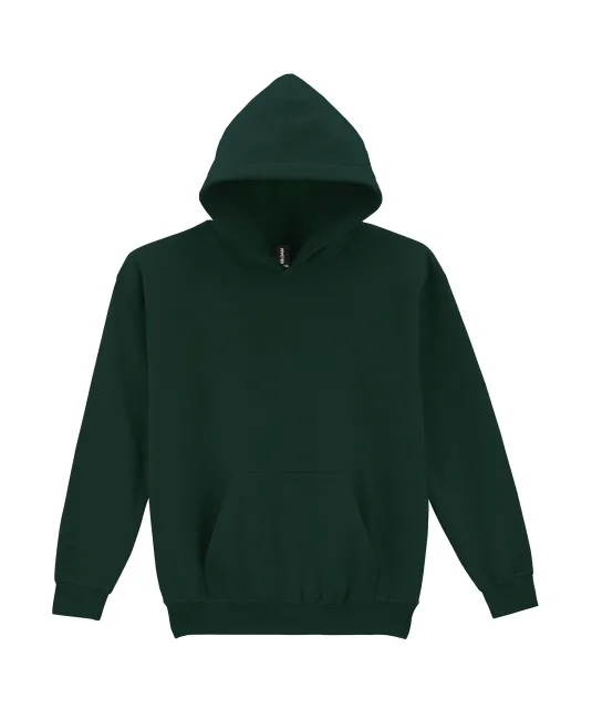 GI18500B - Heavy Blend™ Classic Fit Kinder sweater met capuchon Forest Green