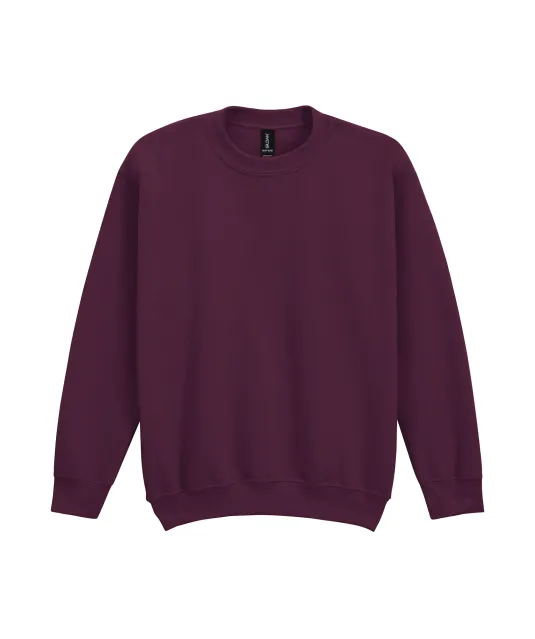 GI18000B - Heavy Blend™ Classic Fit Kinder sweater met ronde hals Maroon