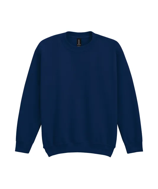 GI18000B - Heavy Blend™ Classic Fit Kinder sweater met ronde hals Navy