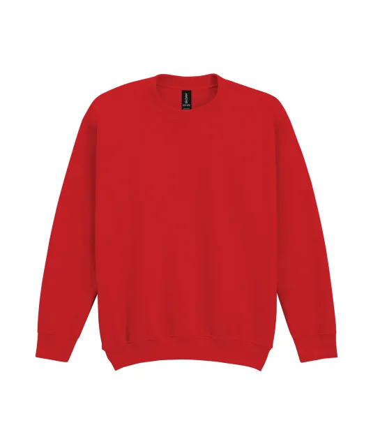 GI18000B - Heavy Blend™ Classic Fit Kinder sweater met ronde hals Red