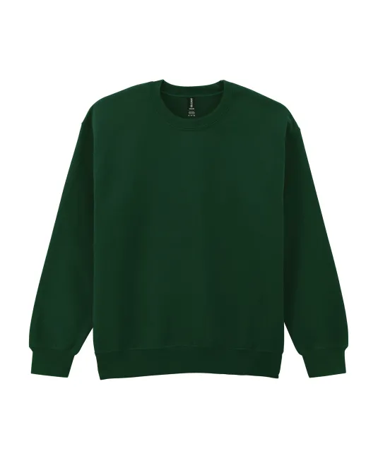 GI12000 - Dryblend® Adult Sweater met ronde hals Forest Green
