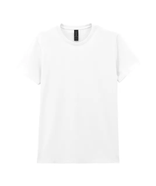 GI5000L - Heavy Cotton™Semi-fitted Ladies' T-shirt White