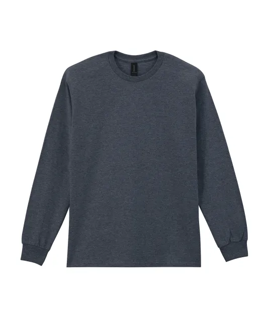 GI2400 - Ultra Cotton™ Classic Fit Adult Long Sleeve T-Shirt Dark Heather