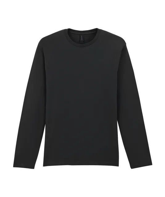 GI64400 - Softstyle® Euro Fit Adult Long Sleeve T-shirt Black