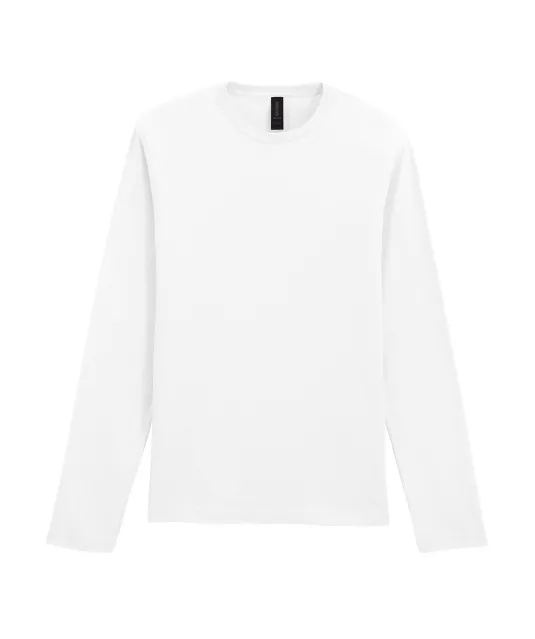 GI64400 - Softstyle® Euro Fit Adult Long Sleeve T-shirt White