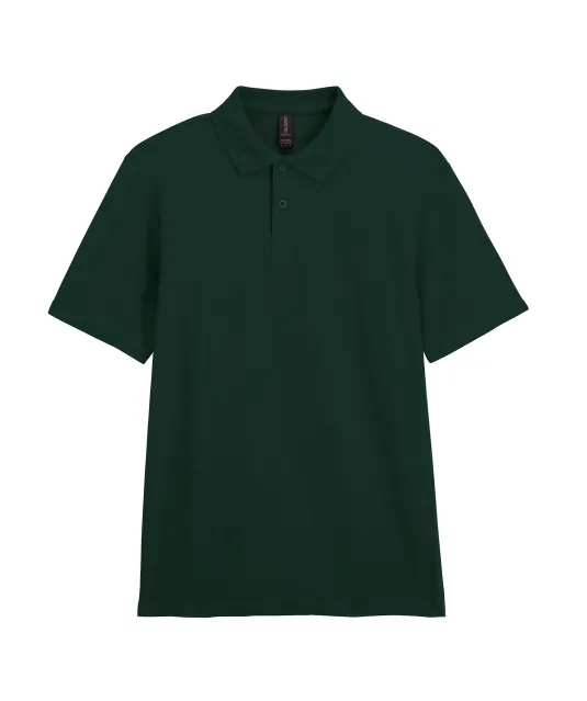 GI64800 - Herenpolo Softstyle Dubbele piqué Forest Green