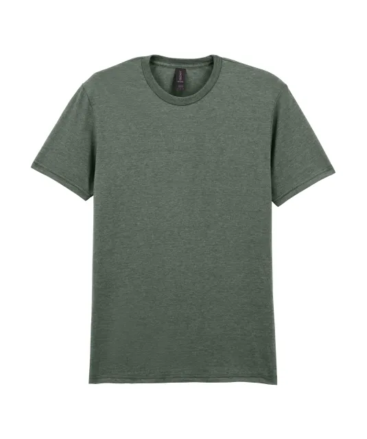 GI6400 - Softstyle® Euro Fit Adult T-shirt Heather Military Green