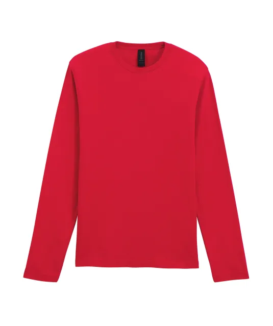 GI64400 - Softstyle® Euro Fit Adult Long Sleeve T-shirt Red