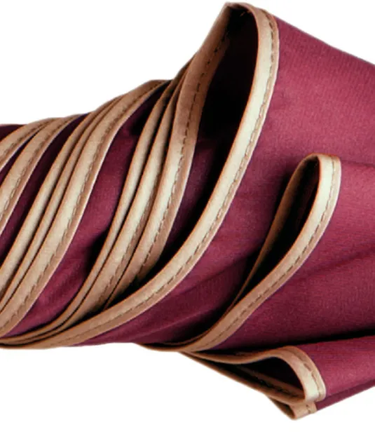 KI2020 - Automatische Paraplu Burgundy / Beige