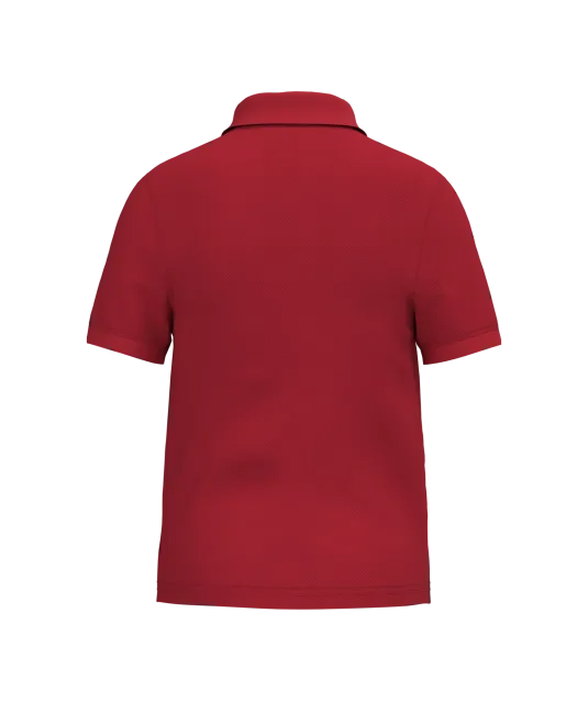 K268 - Kinderpolo met korte mouwen Red