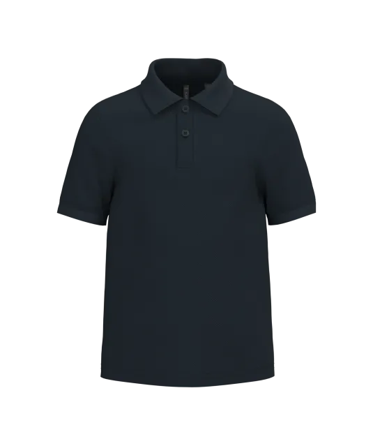 K268 - Kinderpolo met korte mouwen Navy