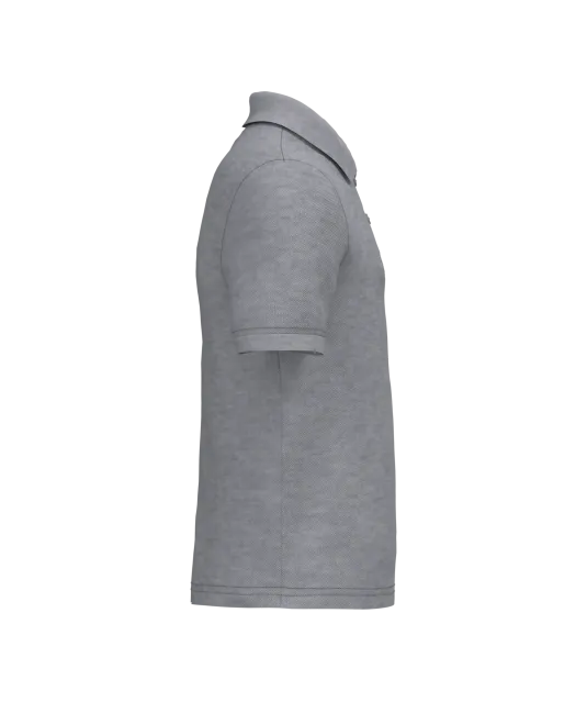 K268 - Kinderpolo met korte mouwen Oxford Grey