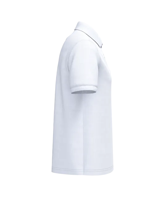 K254 - Piqué-herenpolo korte mouwen White