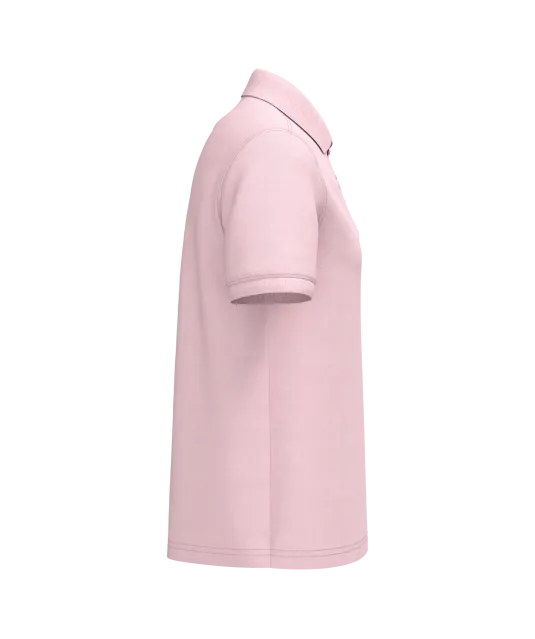 K254 - Piqué-herenpolo korte mouwen Pale Pink