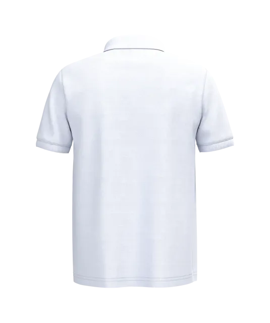 K254 - Piqué-herenpolo korte mouwen White