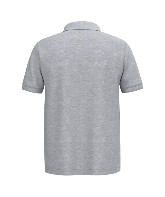 K254 - Piqué-herenpolo korte mouwen Oxford Grey