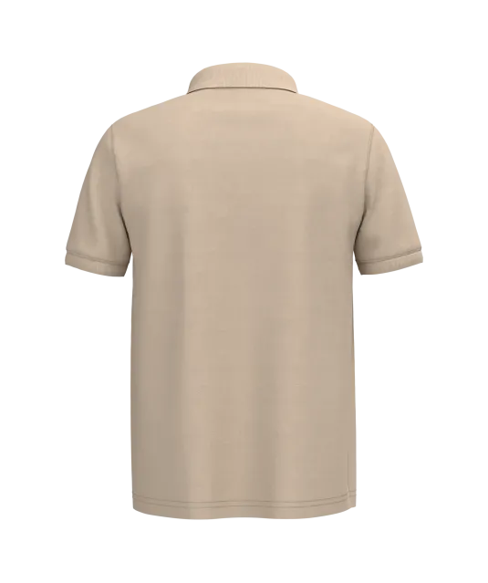 K254 - Piqué-herenpolo korte mouwen Light Sand