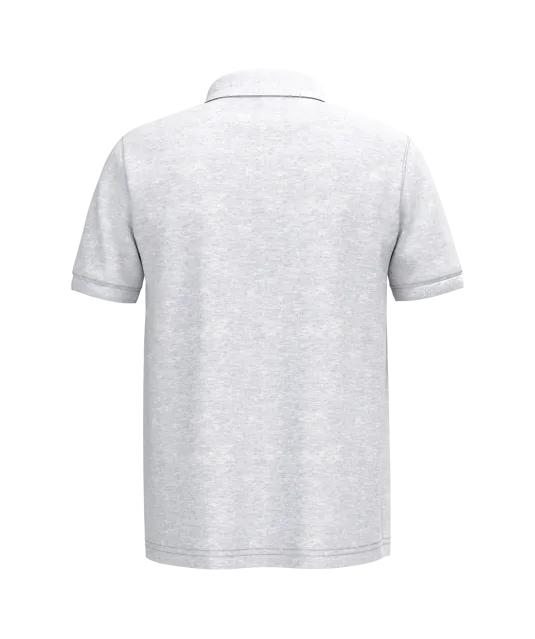 K254 - Piqué-herenpolo korte mouwen Ash Heather