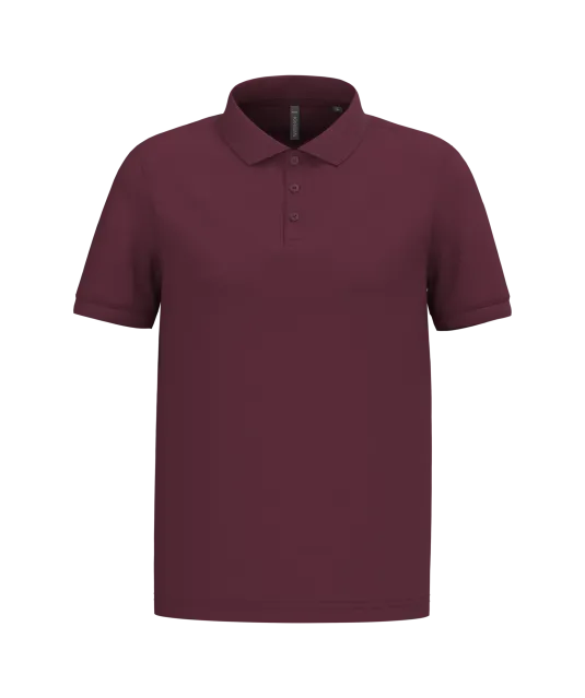 K254 - Piqué-herenpolo korte mouwen Wine