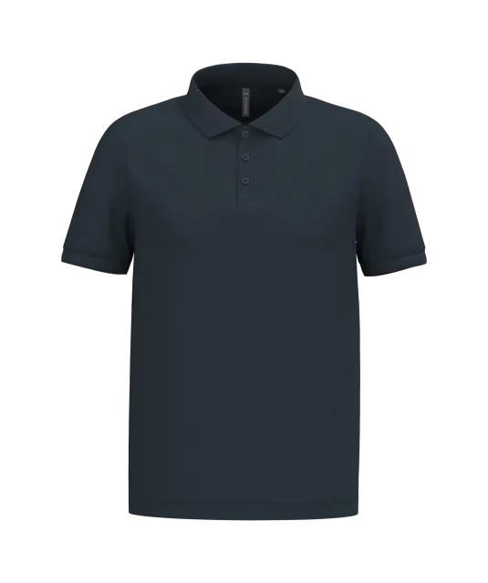 K254 - Piqué-herenpolo korte mouwen Navy