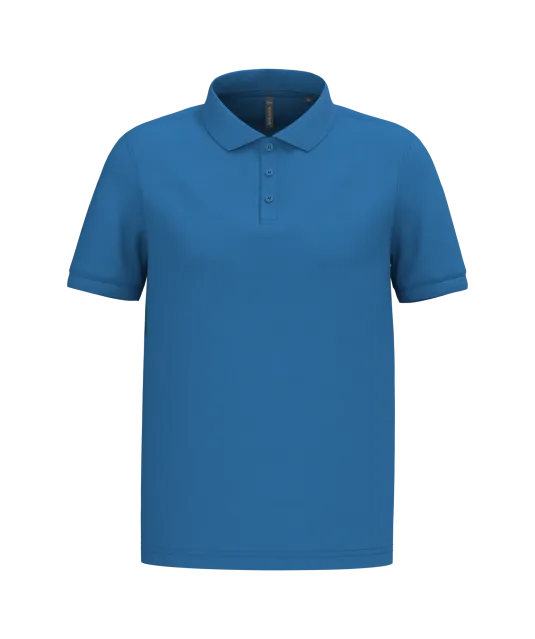 K254 - Piqué-herenpolo korte mouwen Light Royal Blue