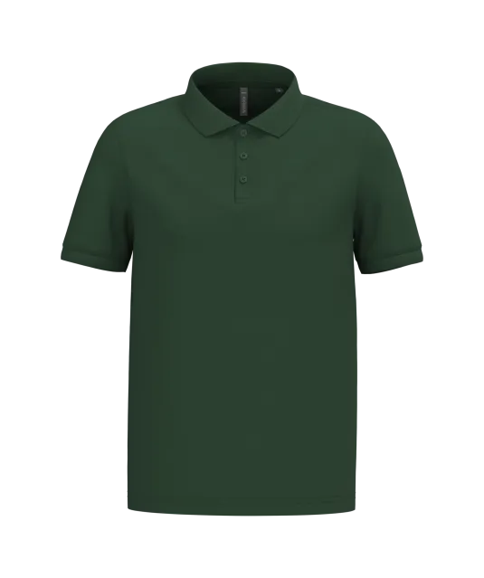 K254 - Piqué-herenpolo korte mouwen Forest Green