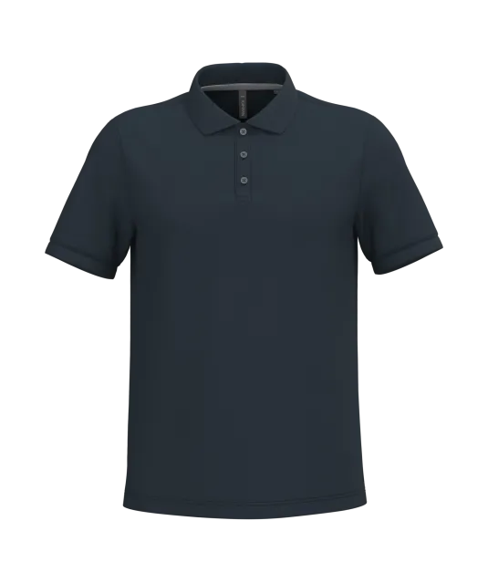 K241 - Piquépolo korte mouwen heren Navy