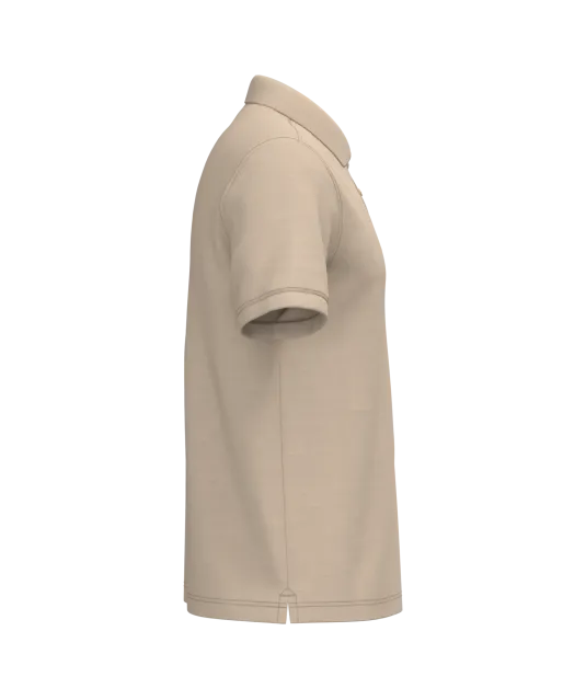 K241 - Piquépolo korte mouwen heren Light Sand