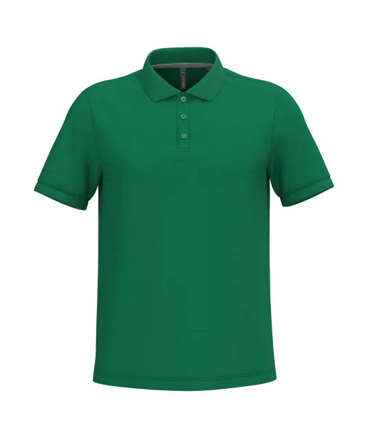 K241 - Piquépolo korte mouwen heren Kelly Green