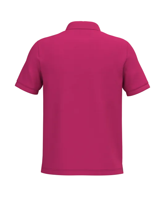 K241 - Piquépolo korte mouwen heren Fuchsia