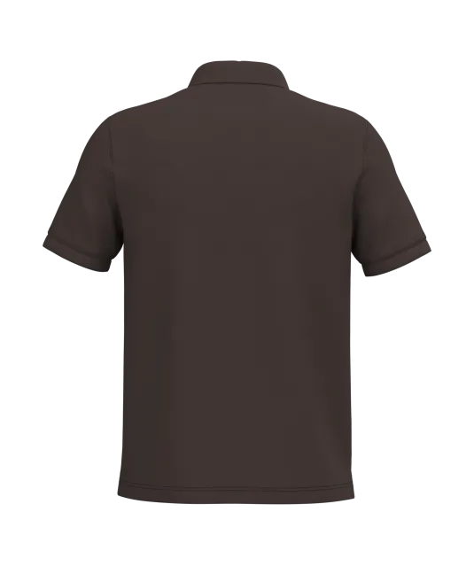 K241 - Piquépolo korte mouwen heren Chocolate