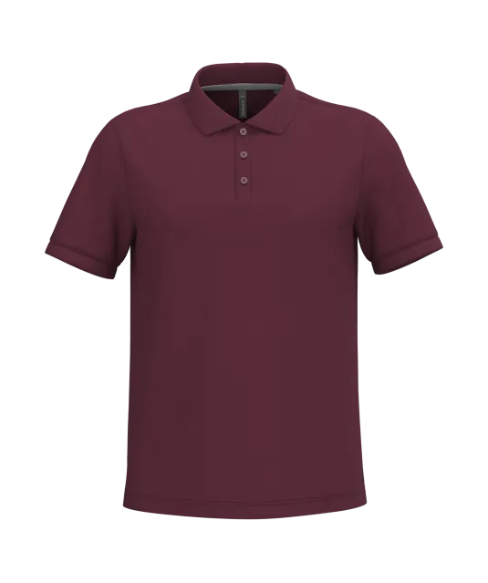 K241 - Piquépolo korte mouwen heren Wine