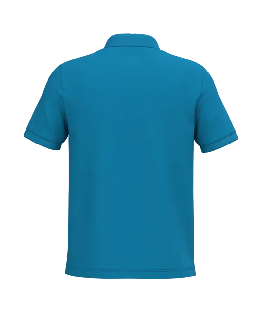 K241 - Piquépolo korte mouwen heren Tropical Blue