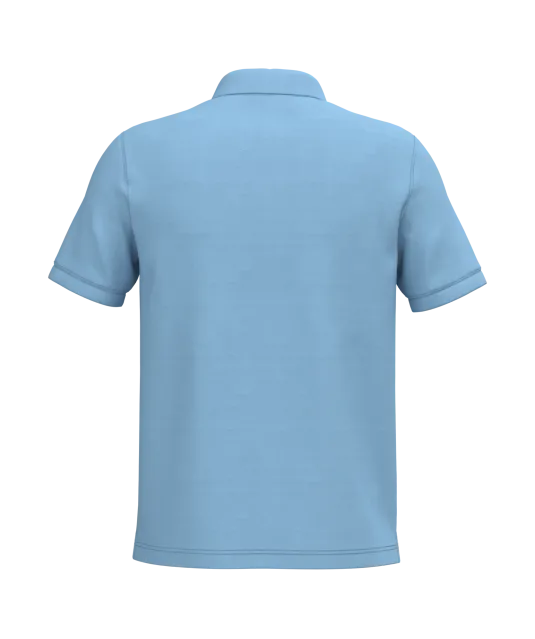 K241 - Piquépolo korte mouwen heren Sky Blue