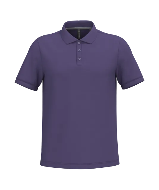 K241 - Piquépolo korte mouwen heren Purple
