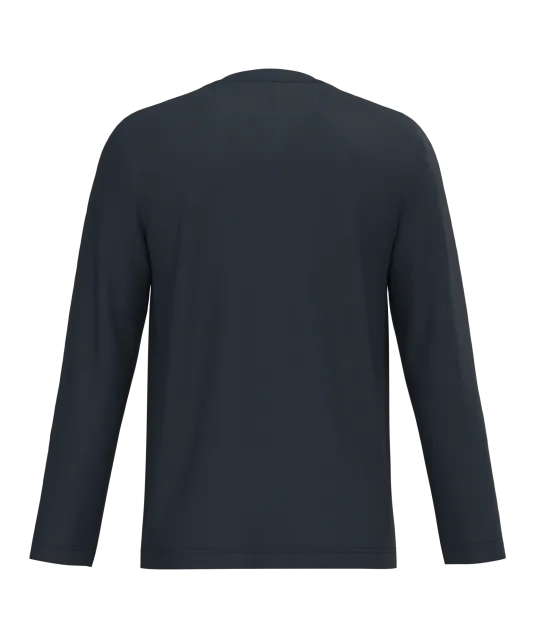 K358 - T-shirt V-hals lange mouwen Navy