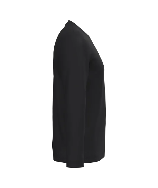 K359 - T-shirt ronde hals lange mouwen Black