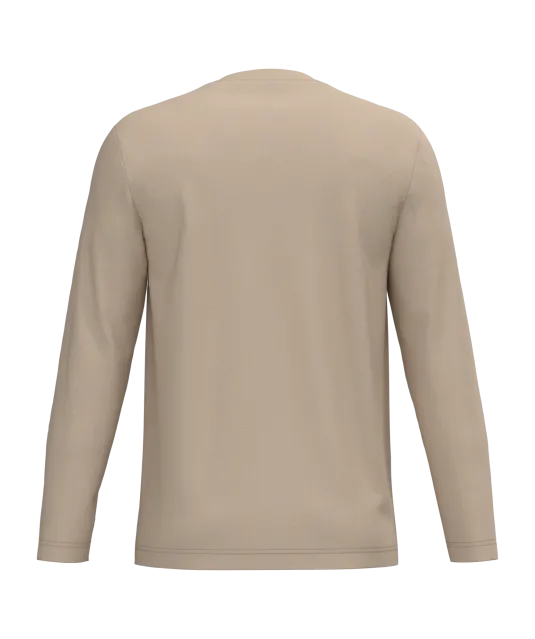 K359 - T-shirt ronde hals lange mouwen Light Sand