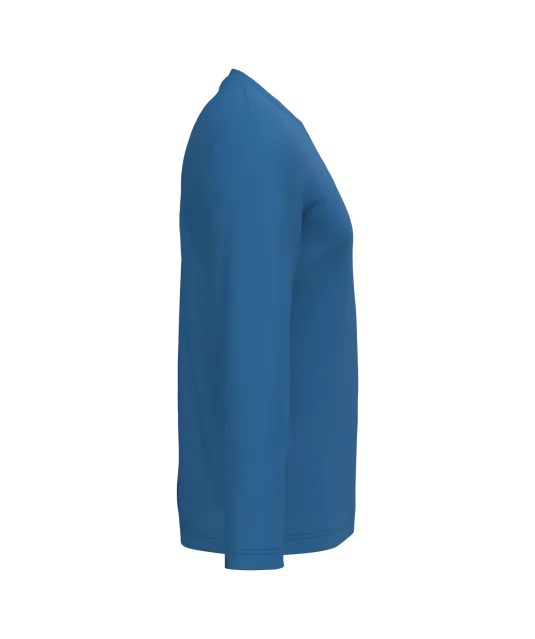 K359 - T-shirt ronde hals lange mouwen Light Royal Blue