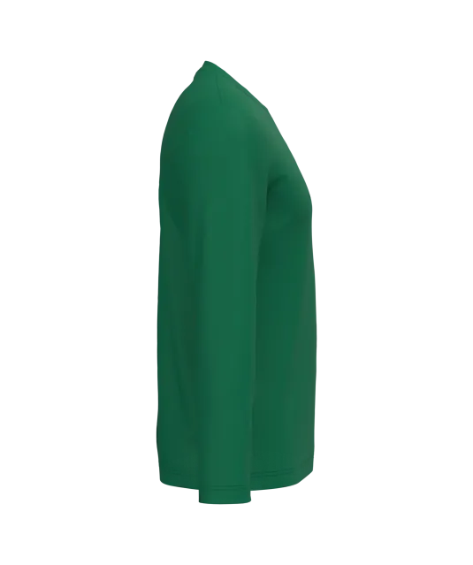 K359 - T-shirt ronde hals lange mouwen Kelly Green